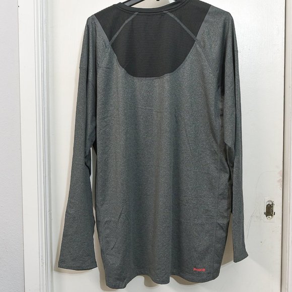 GRAY Spyder Active‎ Men’s Long Sleeve T-Shirt - Picture 4 of 10